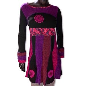 ❤️ Ark Imports Tunic Small 100% Cotton Made in Nepal ❤️